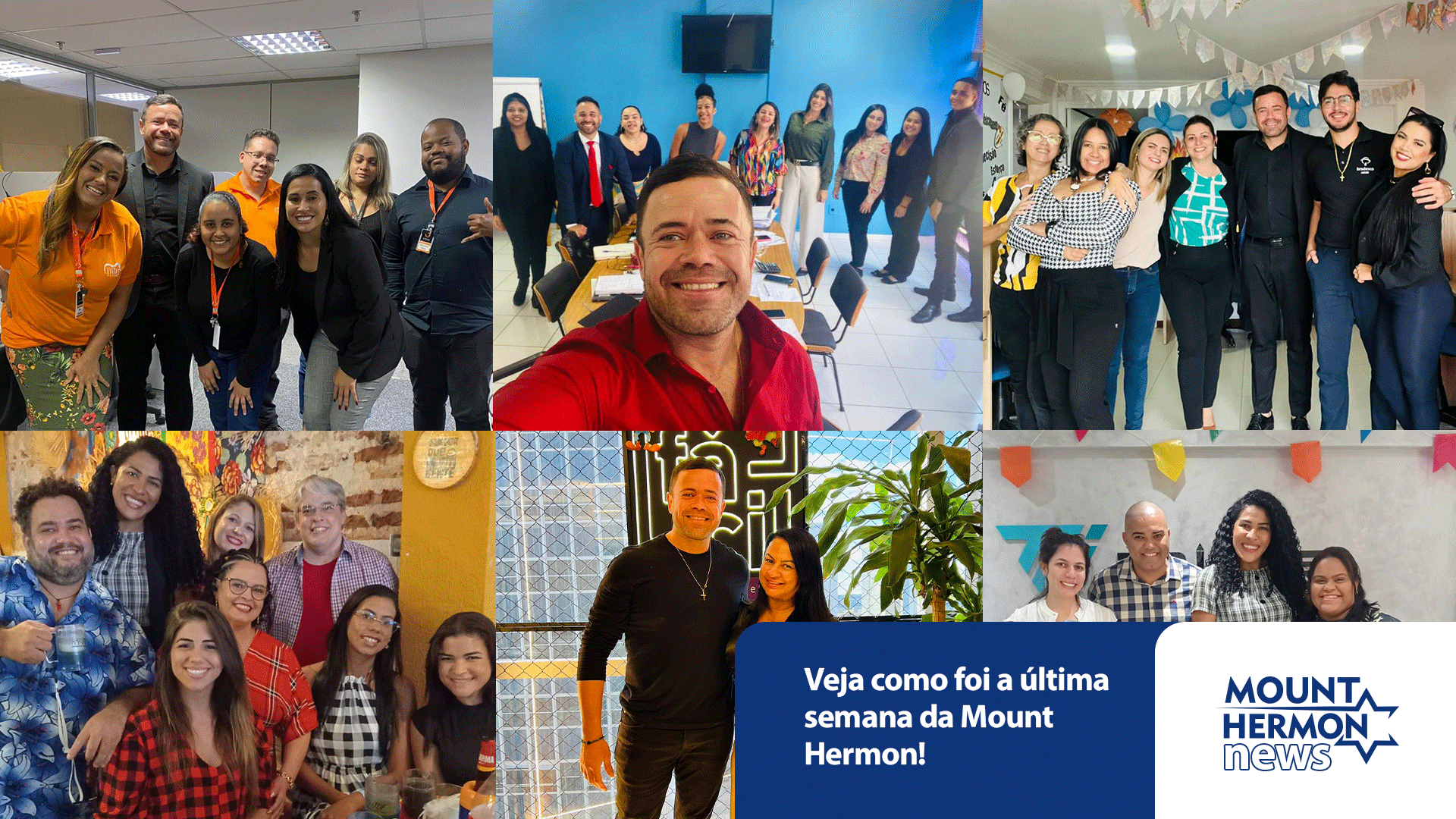 Veja como foi a última semana da Mount Hermon!