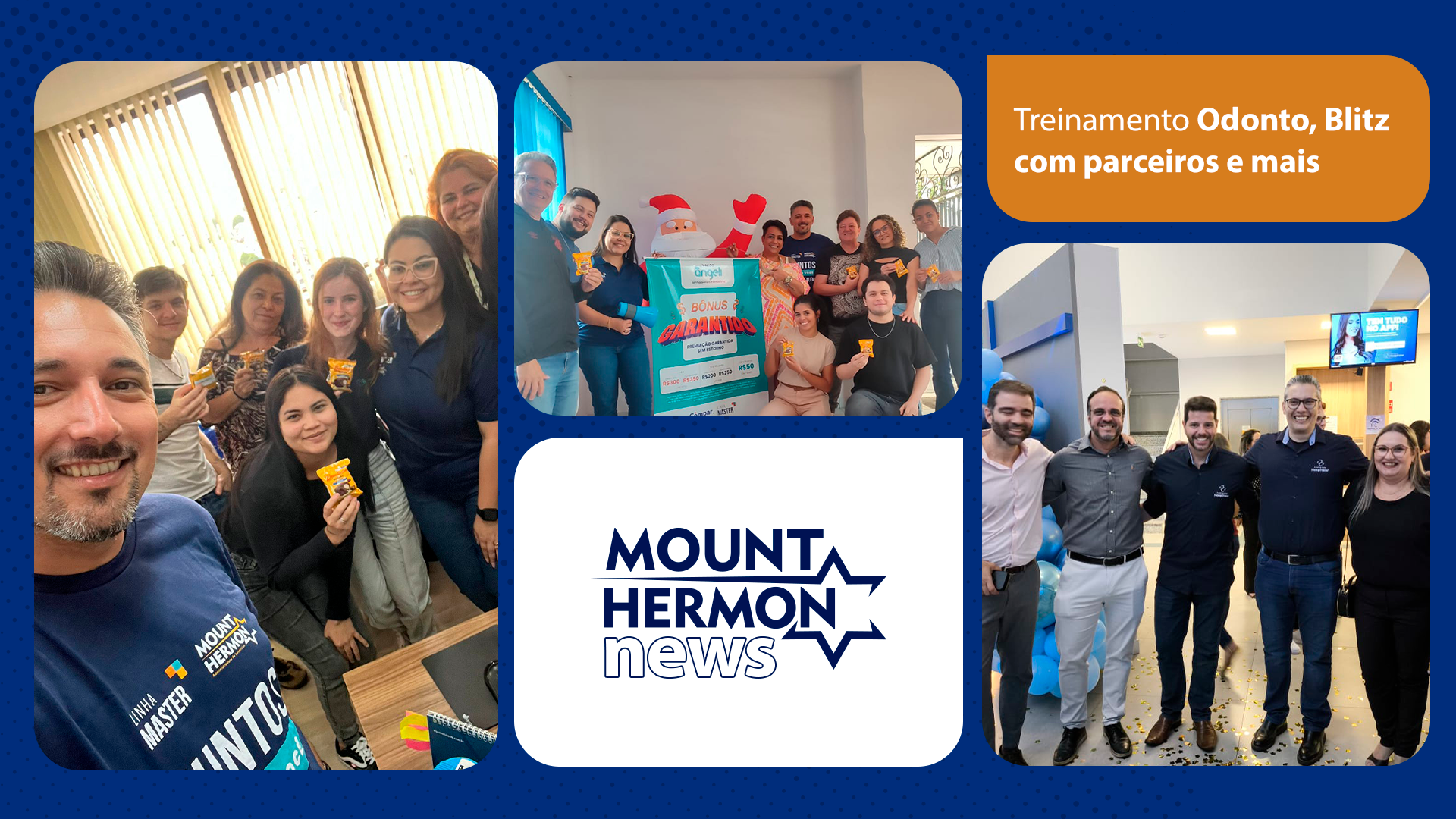 Treinamento Odonto, Blitz com parceiros e mais novidades!