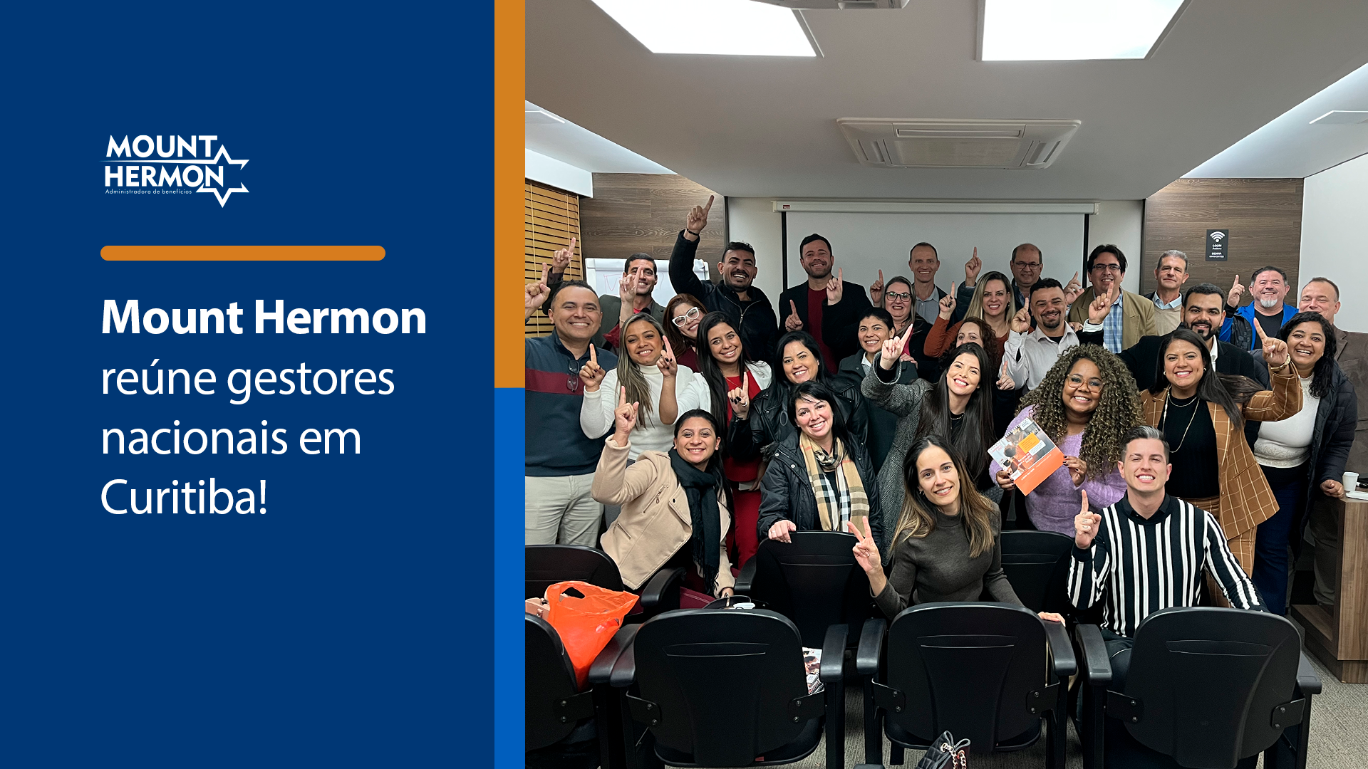 Encontro de gestores nacionais da Mount Hermon acontece em Curitiba