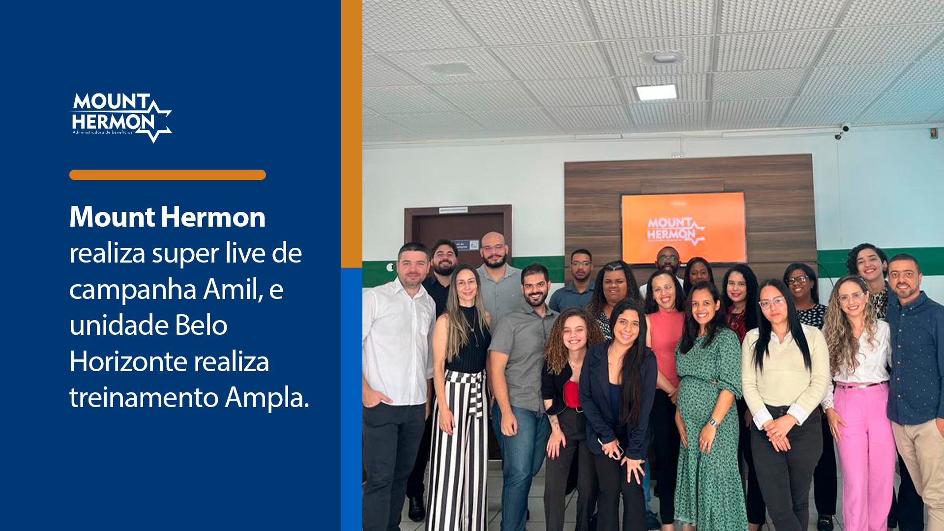 Super Live com Amil e treinamento em Belo Horizonte