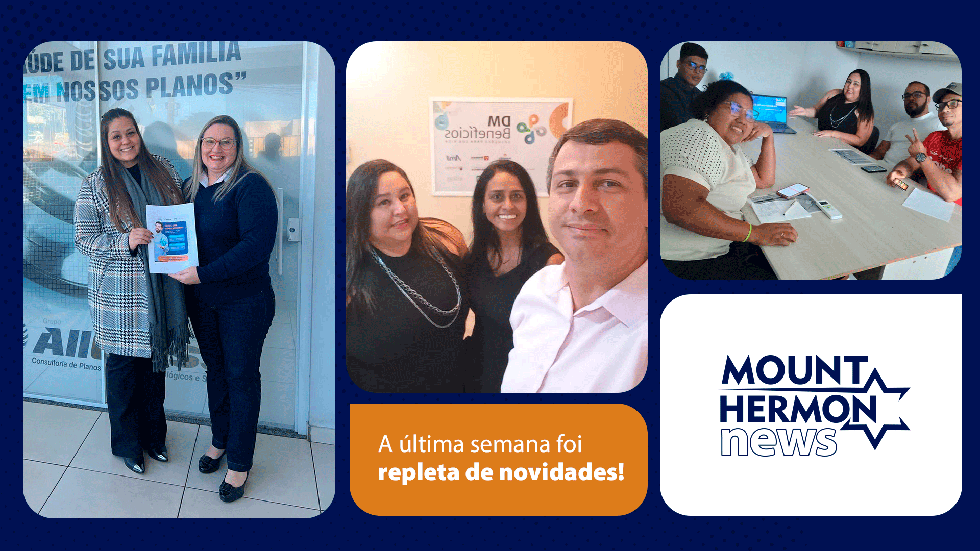 A última semana foi repleta de novidades!